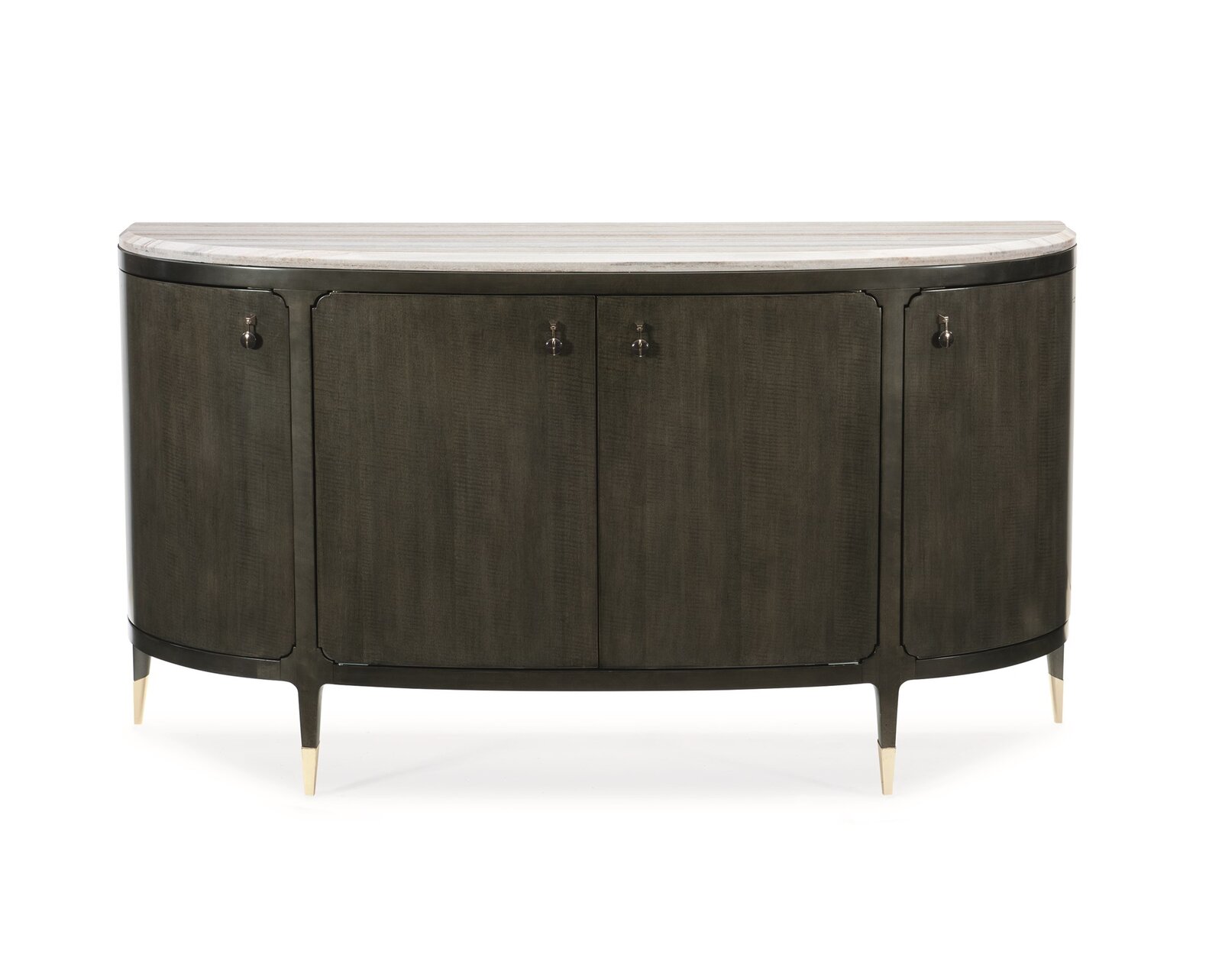 Caracole Classics Caracole Classic Demilune 72" Wide 1 Drawer Buffet Table Caracole Classics Caracole Classic Demilune 72" Wide 1 Drawer Buffet Table
